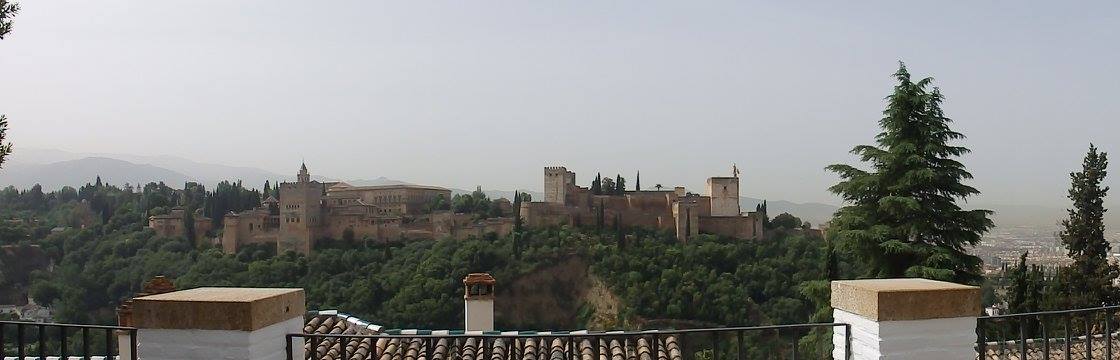 Alhambra vu de la mosquee